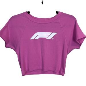 Formula One Pink Crop Top M